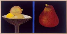 2 WORLDS (3 LEMONS & BIG RED PEAR)